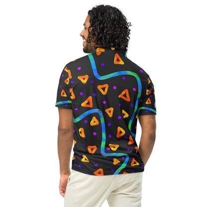 Wild Energy Orange Men’s Slim Fit Polo from Sky Brundall Concepts