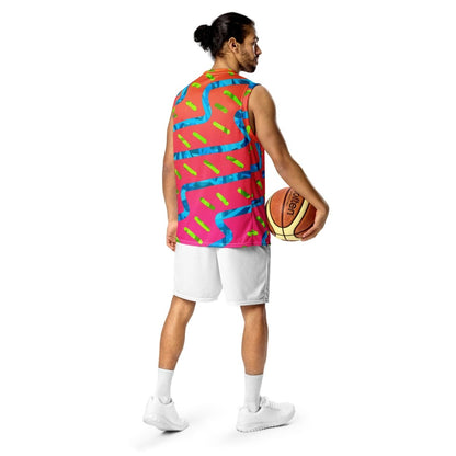 Summer Buzz Unisex Basketball Jersey from Sky Brundall Concepts