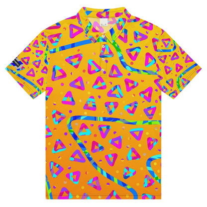 Electric Crumble Yellow Men’s Slim Fit Polo from Sky Brundall Concepts
