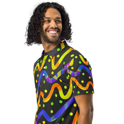 Thunder Burst Men’s Slim Fit Polo from Sky Brundall Concepts