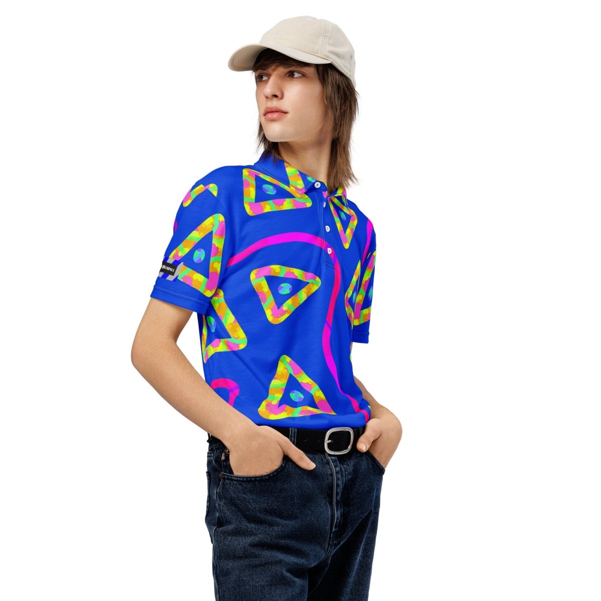 Urban Jump Blue Men’s Slim Fit Polo from Sky Brundall Concepts