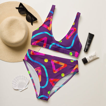 Arcade Crunch 2 High-waisted Bikini from Sky Brundall Concepts