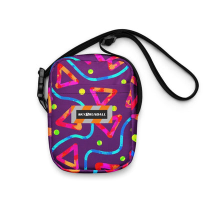Dream Wave Festival - Arcade Crunch 2 Utility Crossbody Bag from Sky Brundall Concepts