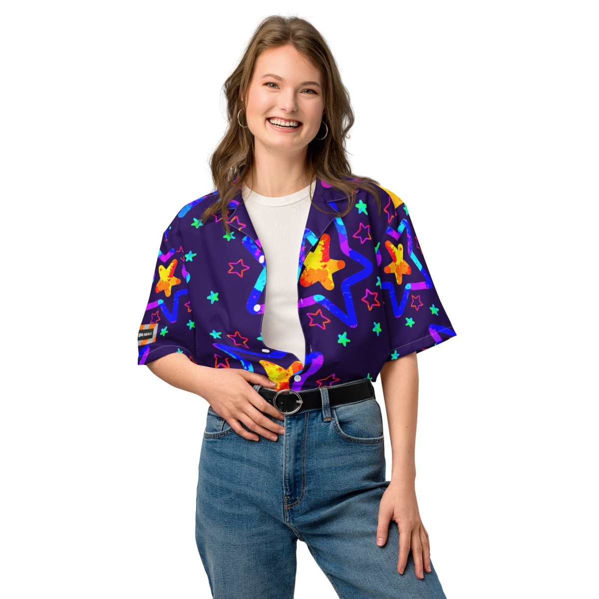 Starlight Delight Unisex Button Shirt from Sky Brundall Concepts