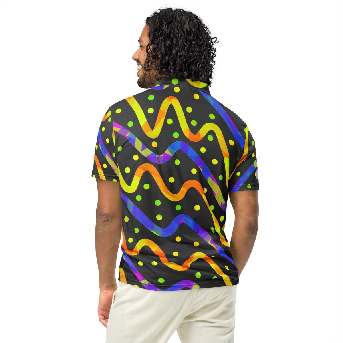 Thunder Burst Men’s Slim Fit Polo from Sky Brundall Concepts