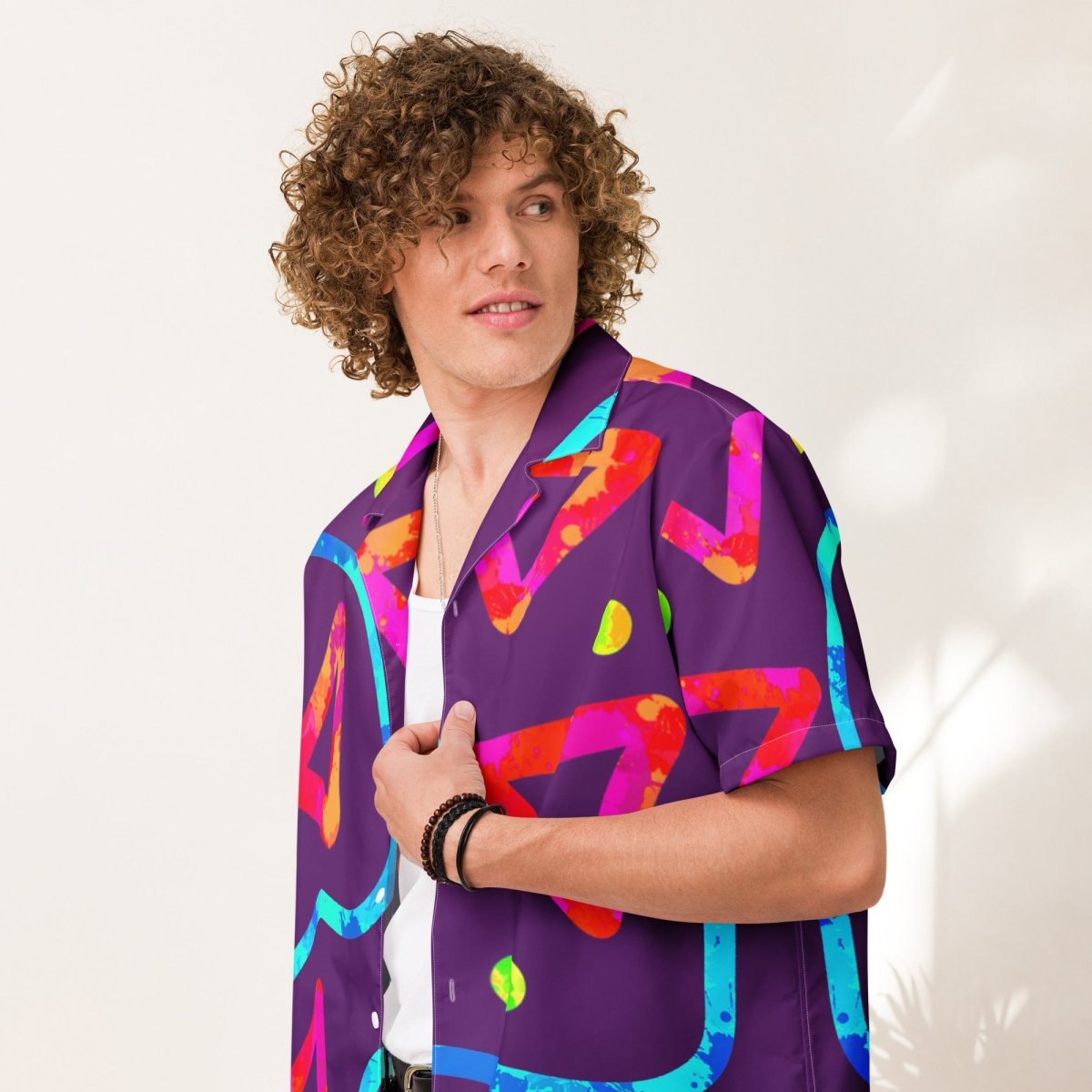 Arcade Crunch 2 Unisex Button Shirt from Sky Brundall Concepts