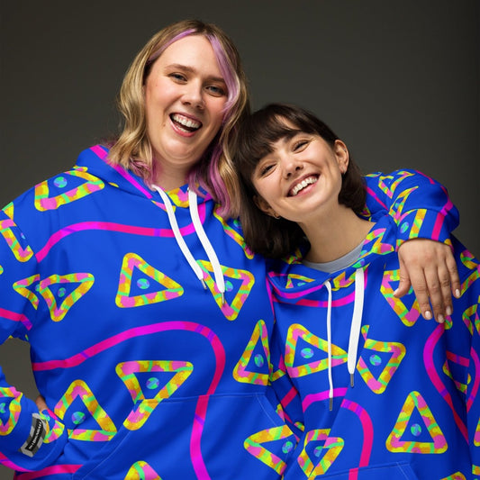 DWF Urban Jump Blue Unisex Hoodie from Sky Brundall Concepts