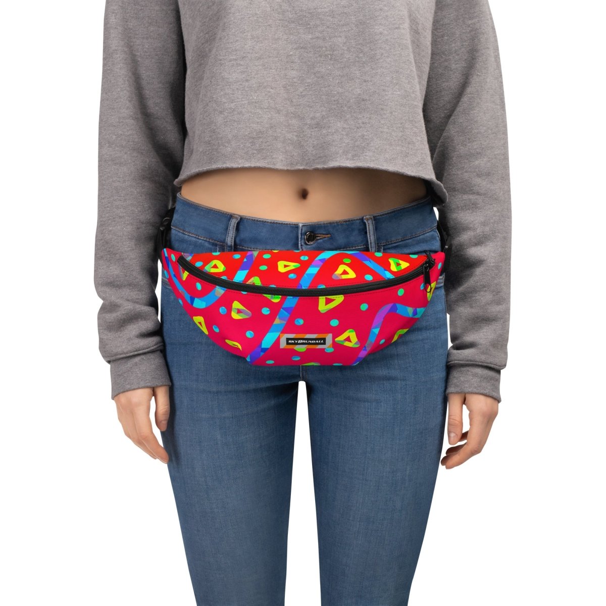 Warm Blaze Candy Rain Fanny Pack from Sky Brundall Concepts