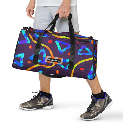 Dream Wave Festival - Arcade Crunch 1 Duffle Bag from Sky Brundall Concepts