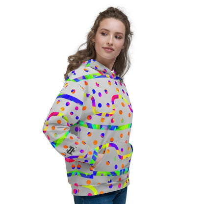 DWF Rainbow Fiesta Unisex Hoodie from Sky Brundall Concepts