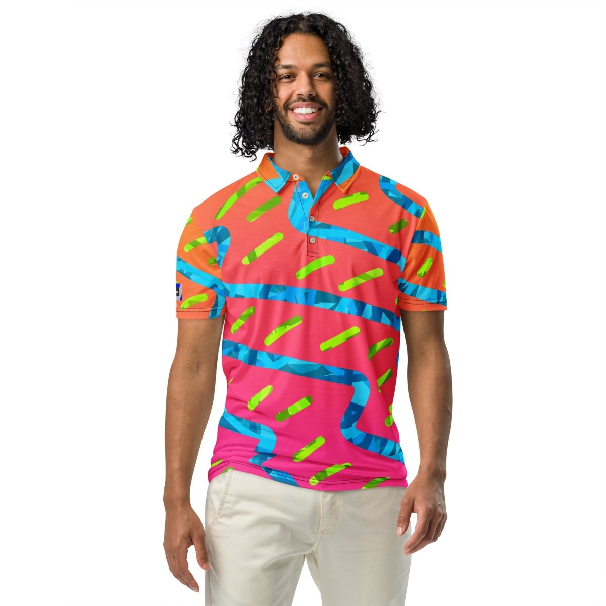 Summer Buzz Men’s Slim Fit Polo from Sky Brundall Concepts
