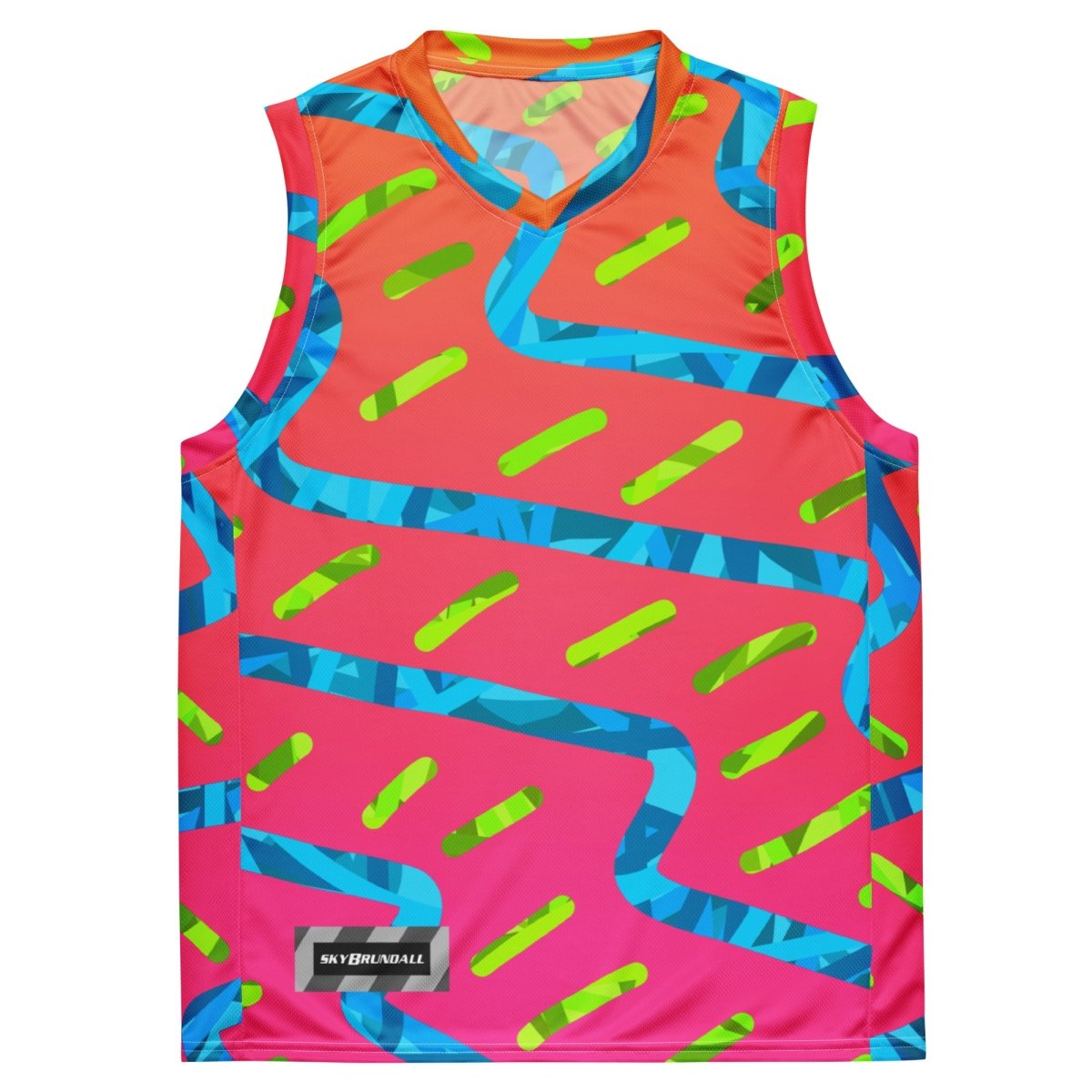 Summer Buzz Unisex Basketball Jersey from Sky Brundall Concepts