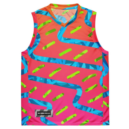 Summer Buzz Unisex Basketball Jersey from Sky Brundall Concepts