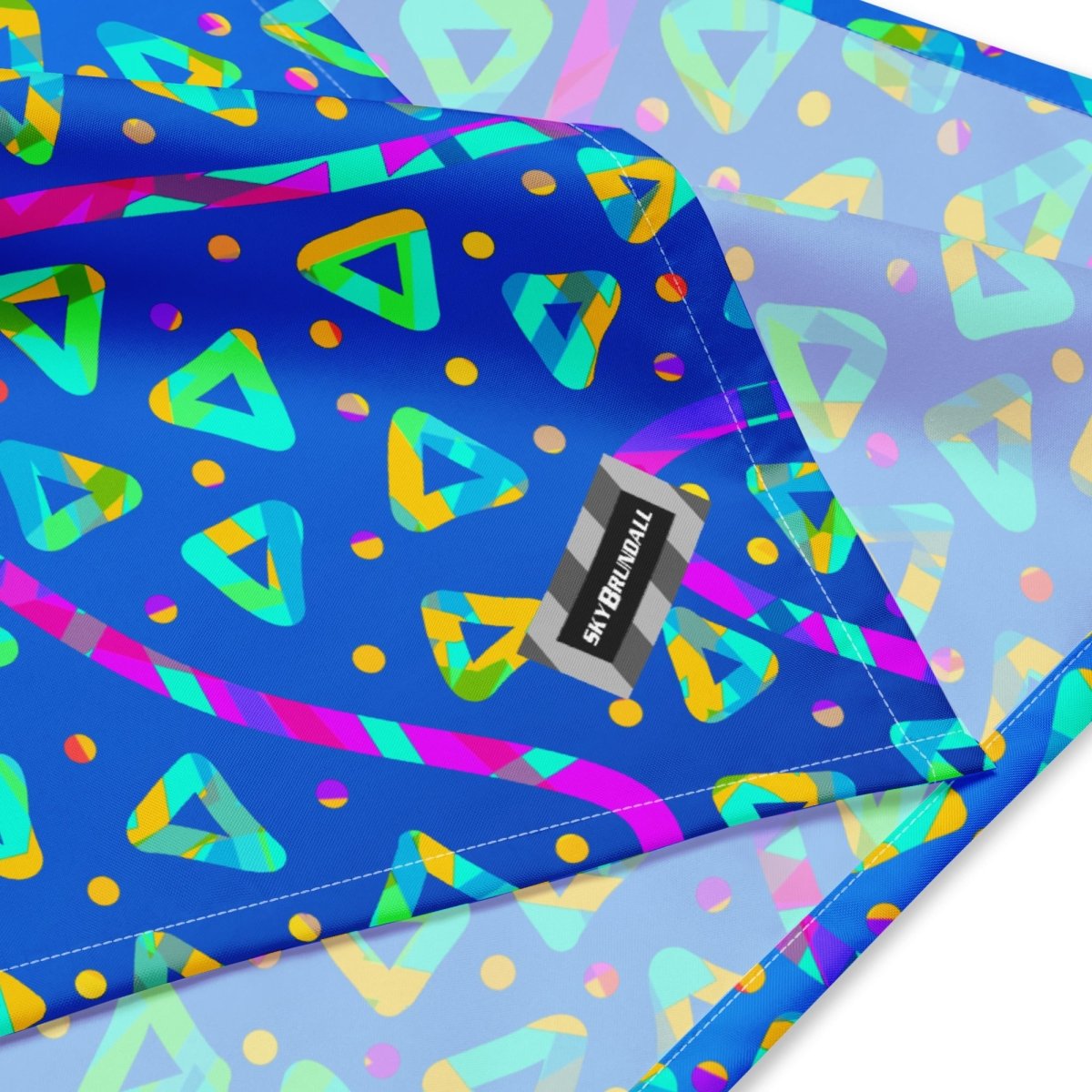 DWF Electric Crumble Blue Bandana from Sky Brundall Concepts