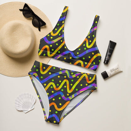 Thunder Burst High-waisted Bikini from Sky Brundall Concepts