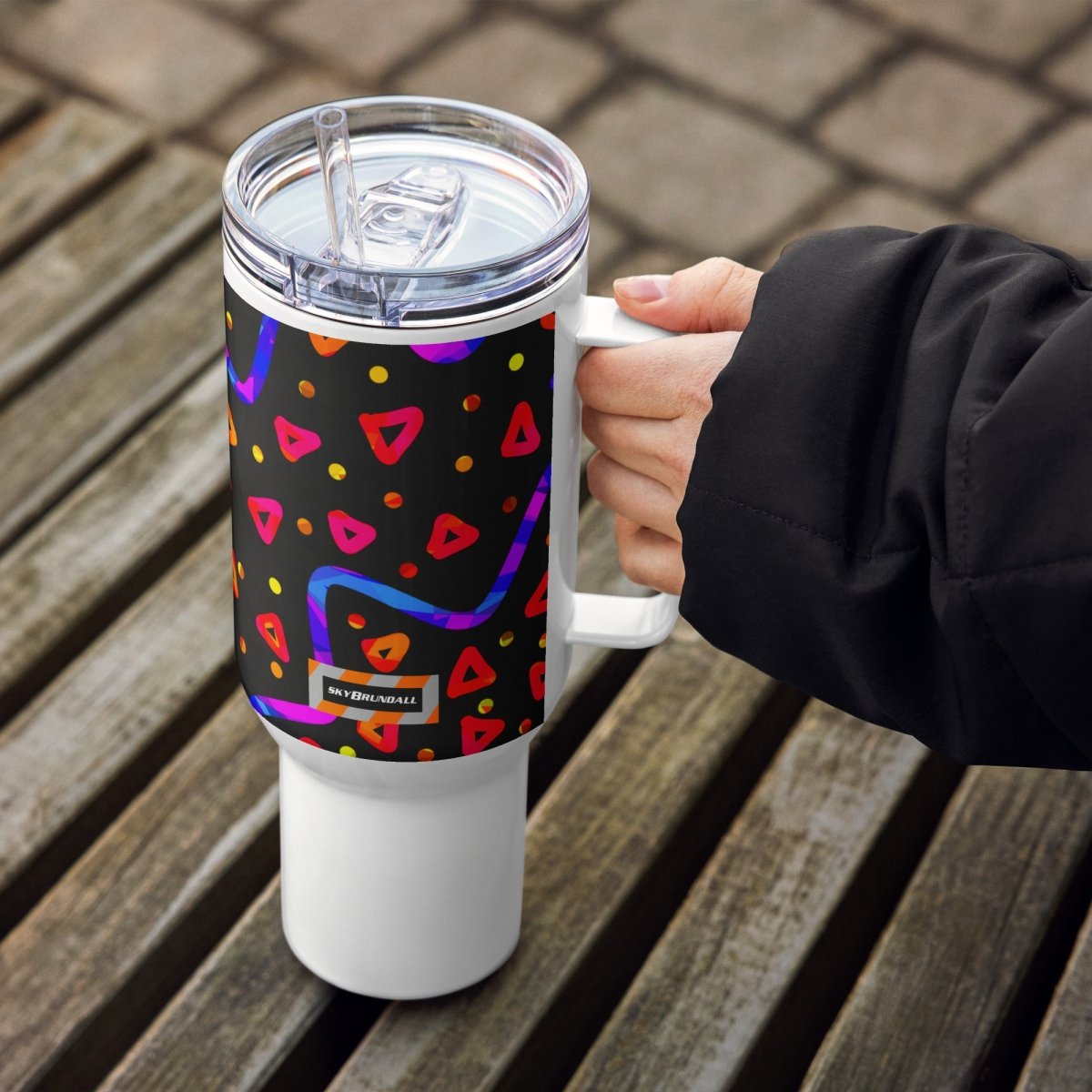DWF Wild Energy Red Travel Mug from Sky Brundall Concepts