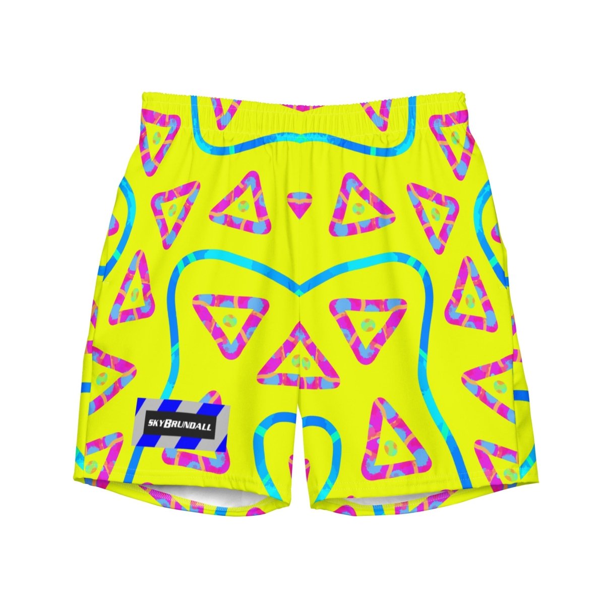 DWF Urban Jump Yellow Swim Trunks from Sky Brundall Concepts
