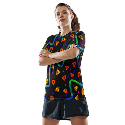 Wild Energy Orange Unisex Sports Jersey from Sky Brundall Concepts