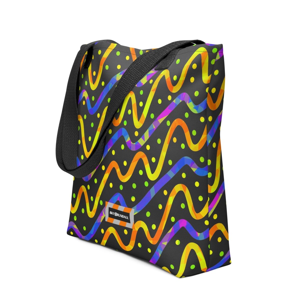 Dream Wave Festival Thunder Burst Tote Bag from Sky Brundall Concepts