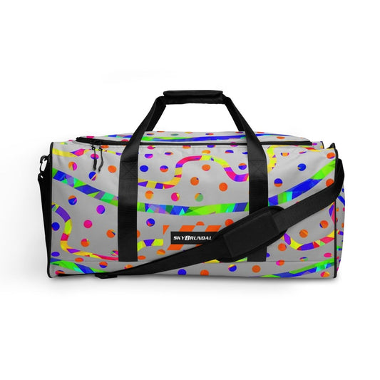 Dream Wave Festival - Rainbow Fiesta Duffle Bag from Sky Brundall Concepts