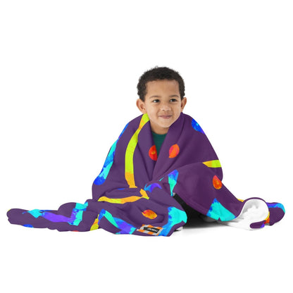 DWF Arcade Crunch 1 Throw Blanket from Sky Brundall Concepts