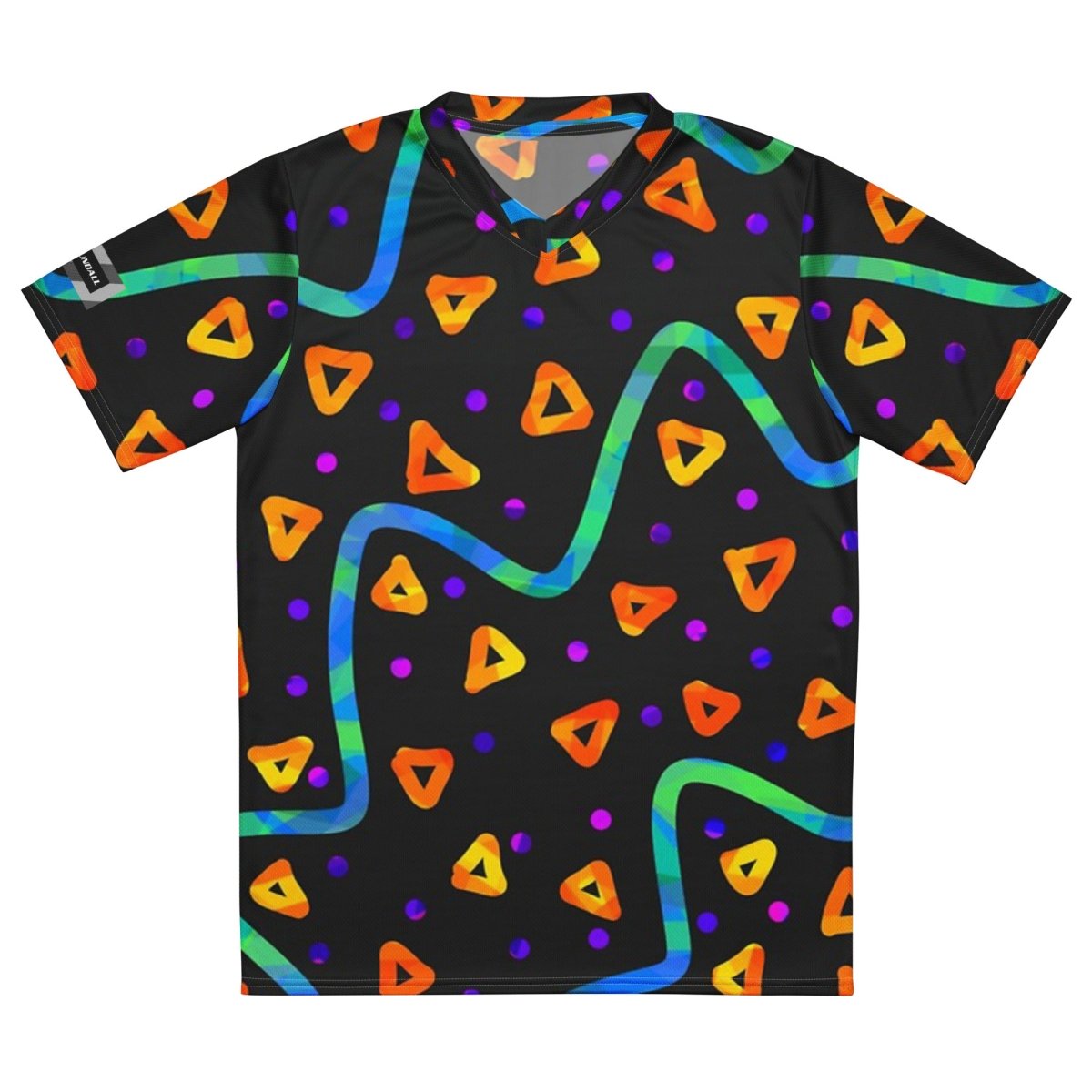 Wild Energy Orange Unisex Sports Jersey from Sky Brundall Concepts