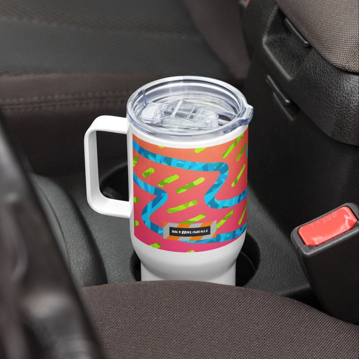 Dream Wave Festival Summer Buzz Travel Mug from Sky Brundall Concepts