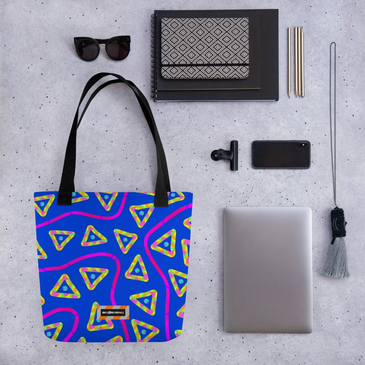 DWF - Urban Jump Blue Tote Bag from Sky Brundall Concepts
