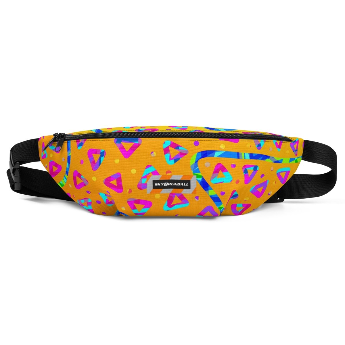 Electric Crumble Yellow Fanny Pack from Sky Brundall Concepts