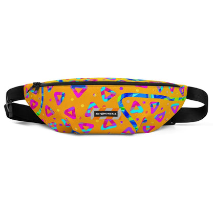 Electric Crumble Yellow Fanny Pack from Sky Brundall Concepts
