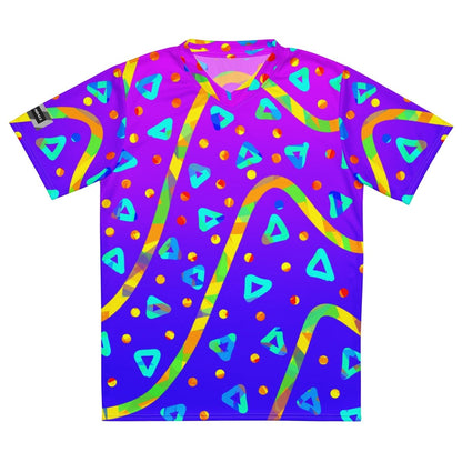 Cool Rush Candy Rain Unisex Sports Jersey from Sky Brundall Concepts