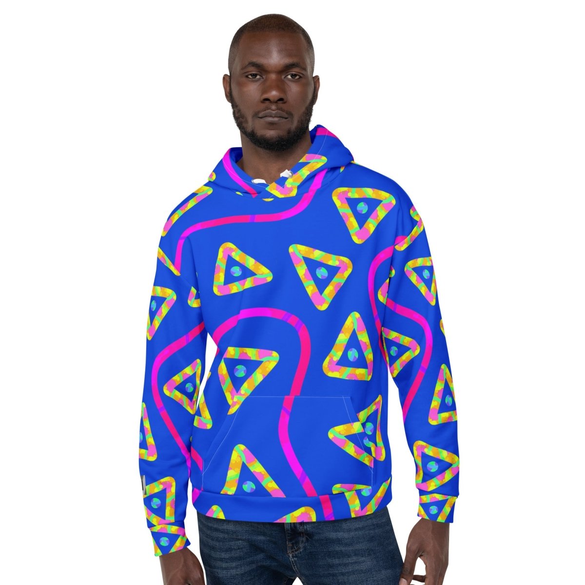 DWF Urban Jump Blue Unisex Hoodie from Sky Brundall Concepts