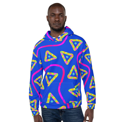 DWF Urban Jump Blue Unisex Hoodie from Sky Brundall Concepts