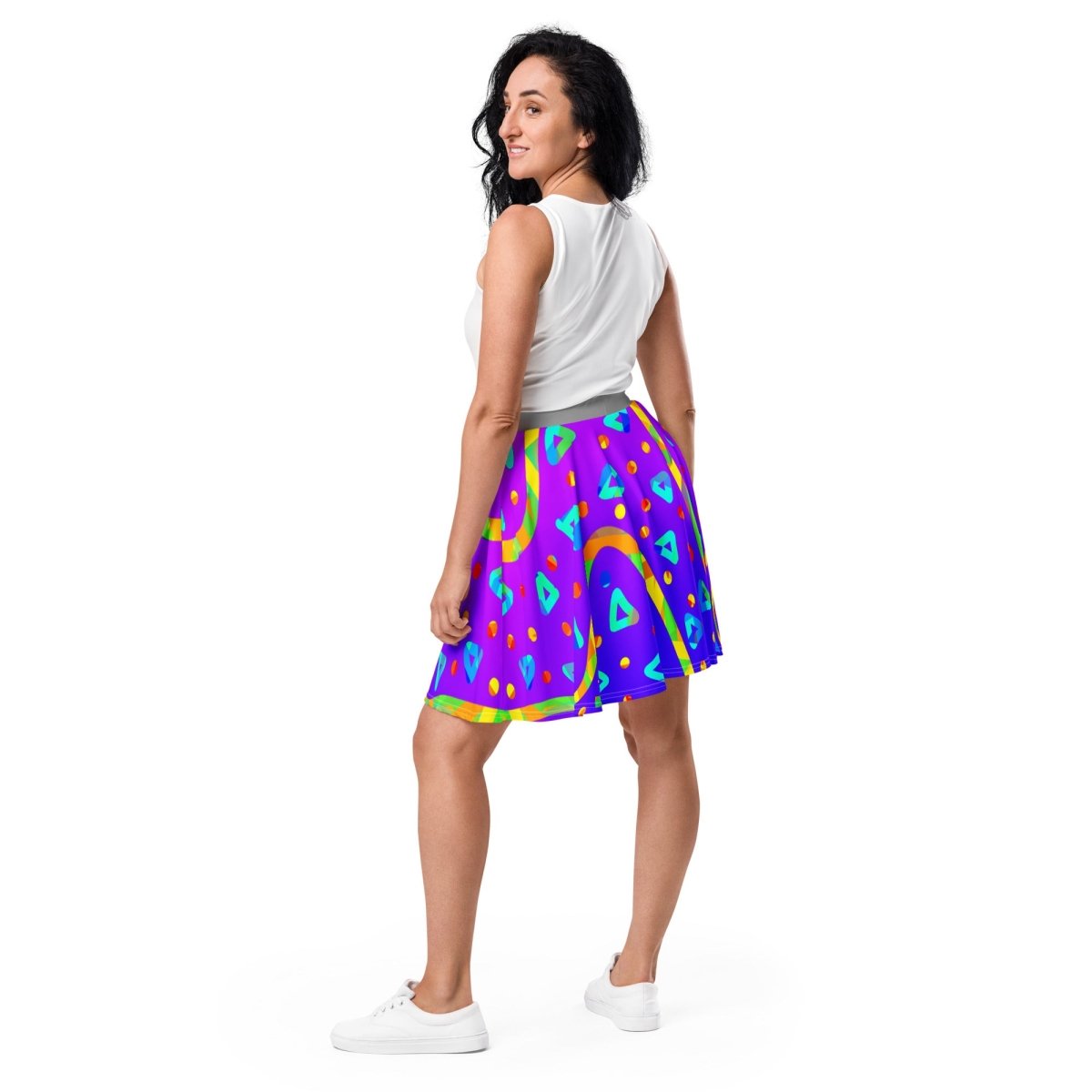Cool Rush Candy Rain Skater Skirt from Sky Brundall Concepts