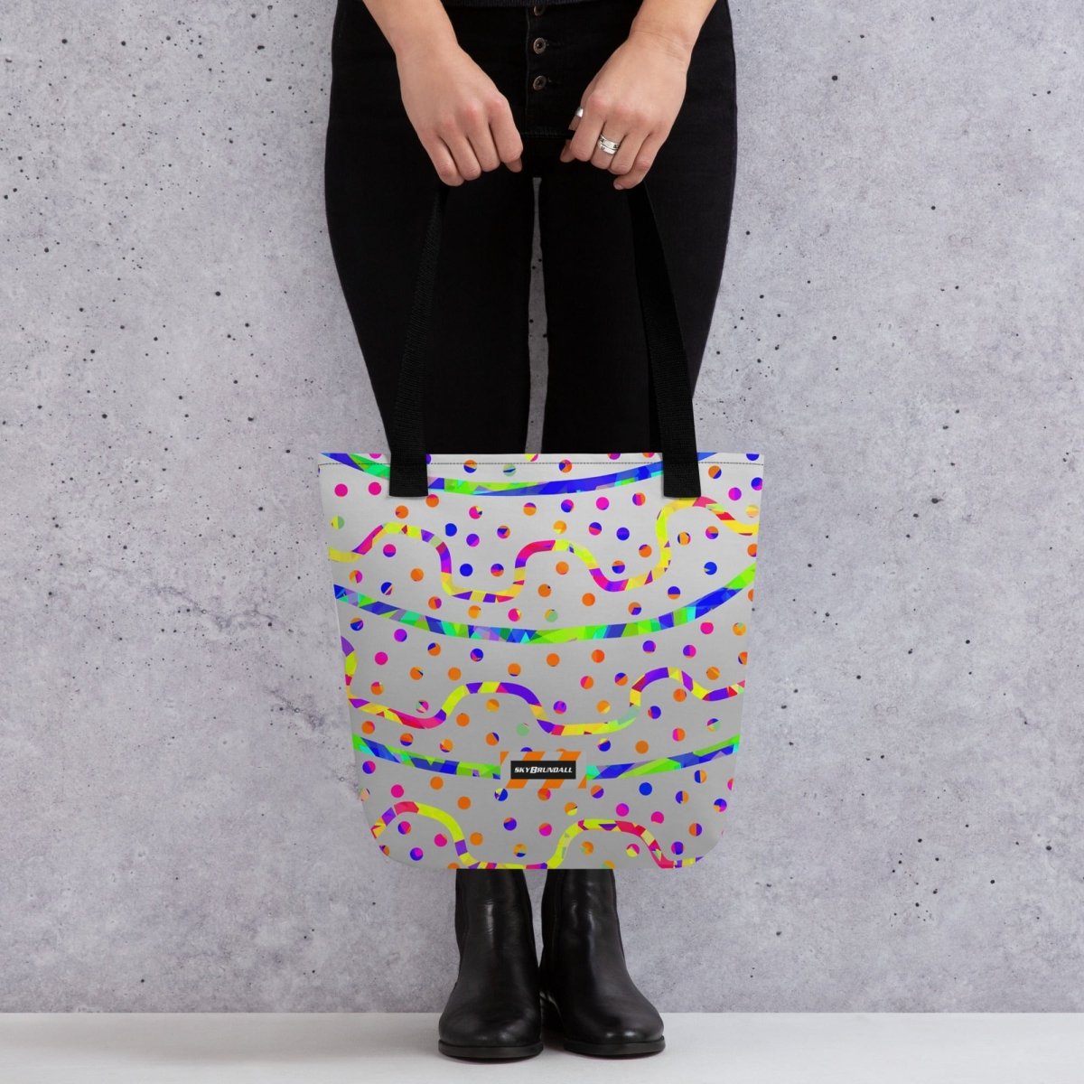 Dream Wave Festival Rainbow Fiesta Tote Bag from Sky Brundall Concepts