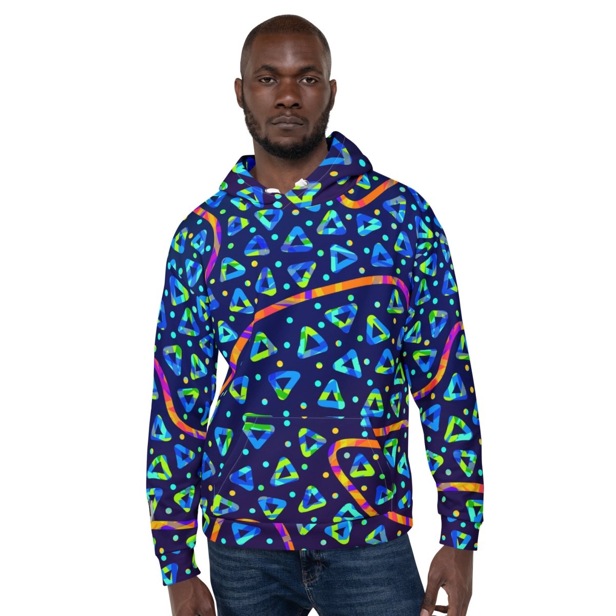 Electric Crumble Unisex Hoodie from Sky Brundall Concepts