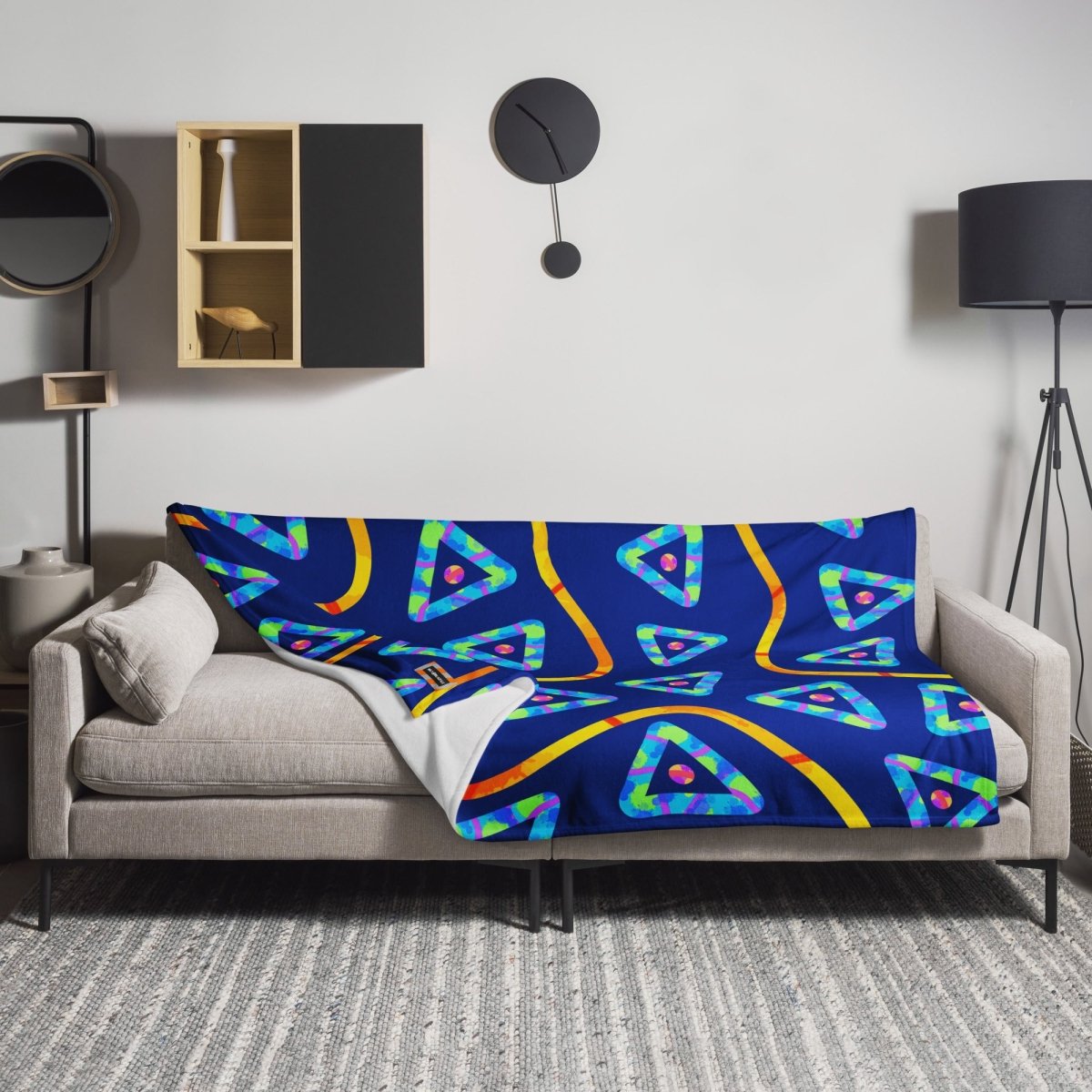 DWF - Urban Jump Throw Blanket from Sky Brundall Concepts
