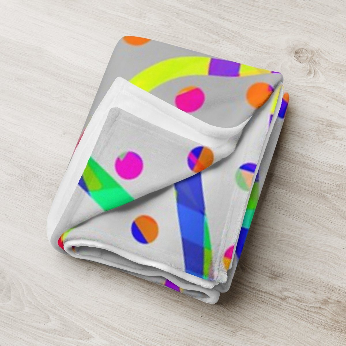 DWF Rainbow Fiesta Throw Blanket from Sky Brundall Concepts