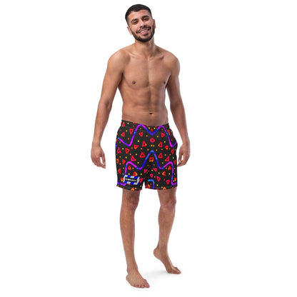 DWF Wild Energy Red Swim Trunks from Sky Brundall Concepts