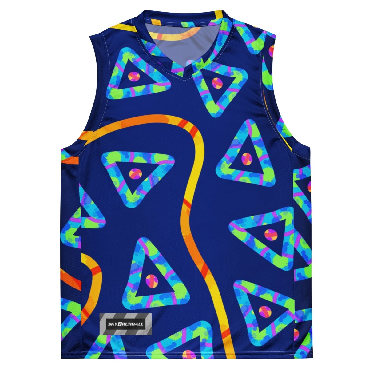Urban Jump Unisex Basketball Jersey from Sky Brundall Concepts
