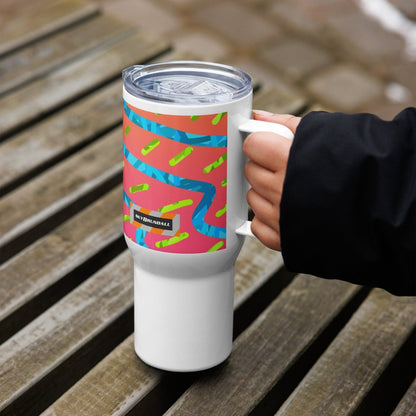 Dream Wave Festival Summer Buzz Travel Mug from Sky Brundall Concepts