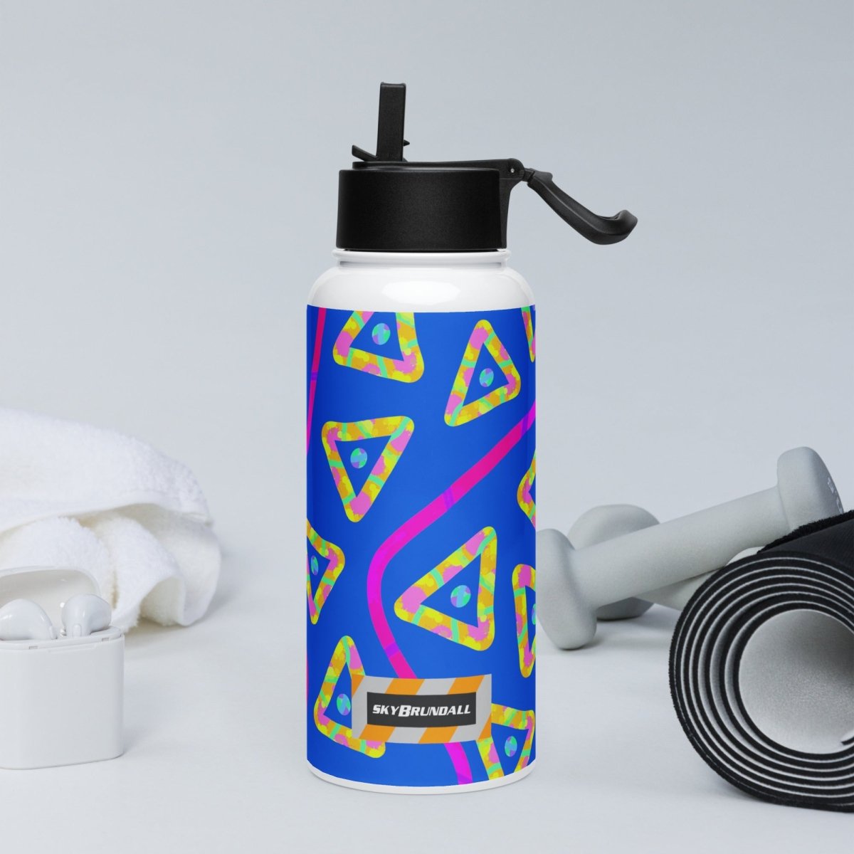 DWF Urban Jump Blue Water Bottle from Sky Brundall Concepts