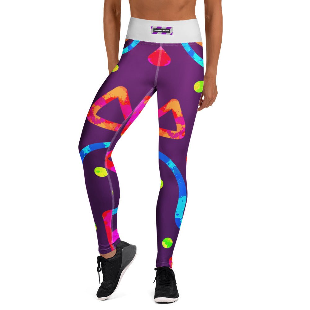 Dream Wave Festival - Arcade Crunch 2 Yoga Leggings from Sky Brundall Concepts