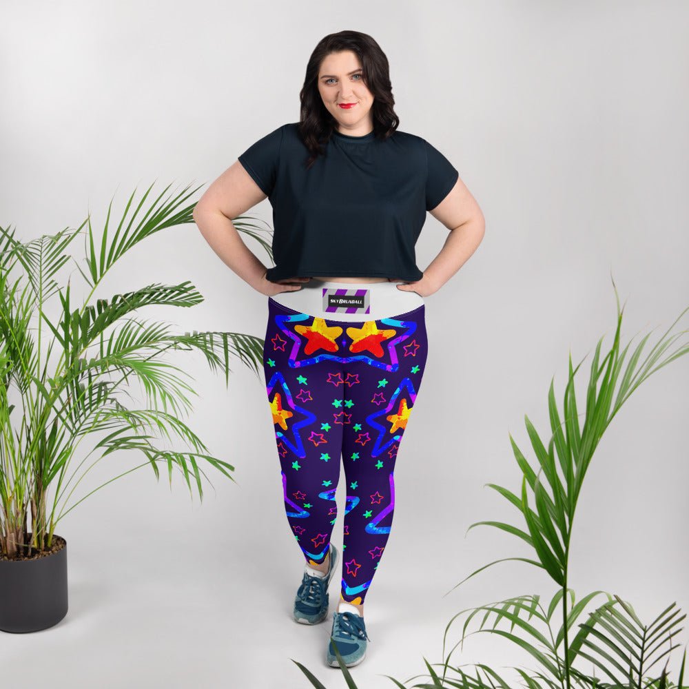 Starlight Delight Plus Size Leggings from Sky Brundall Concepts