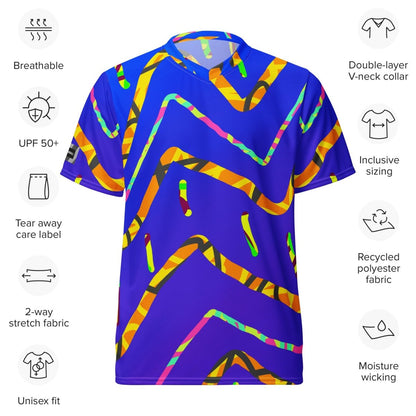 California Tiger Unisex Sports Jersey from Sky Brundall Concepts