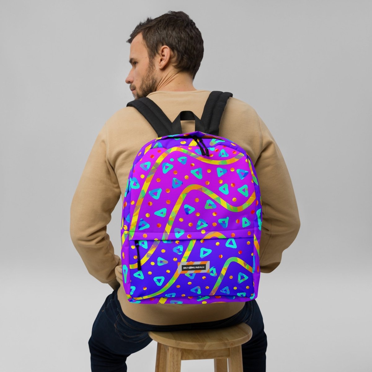 Dream Wave Festival - Cool Candy Rain Backpack from Sky Brundall Concepts
