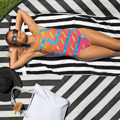 Summer Buzz One-Piece Swimsuit from Sky Brundall Concepts