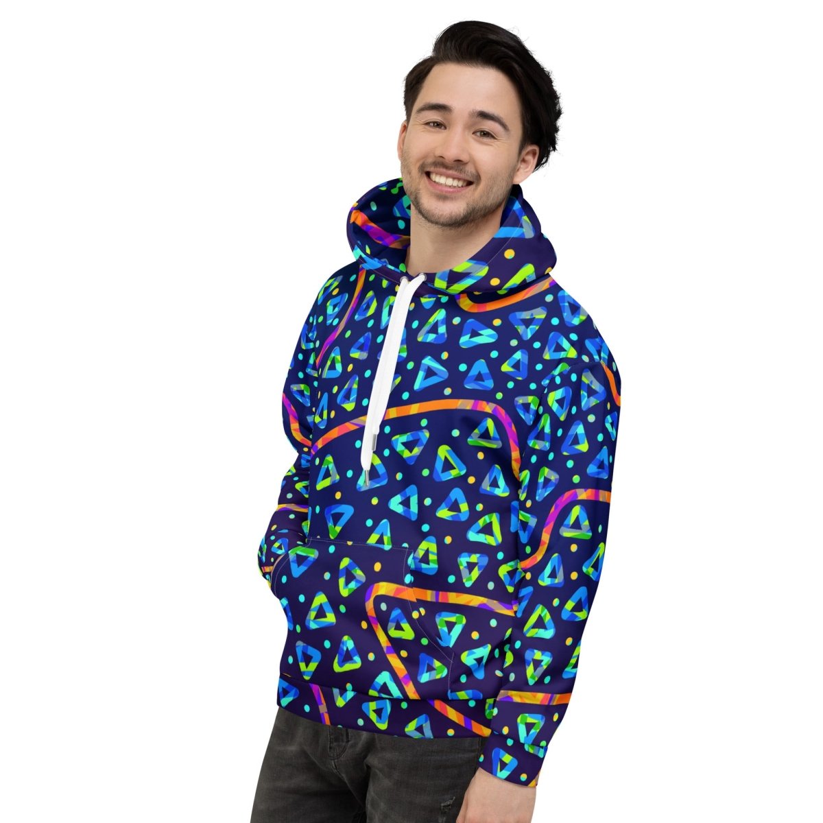 Electric Crumble Unisex Hoodie from Sky Brundall Concepts