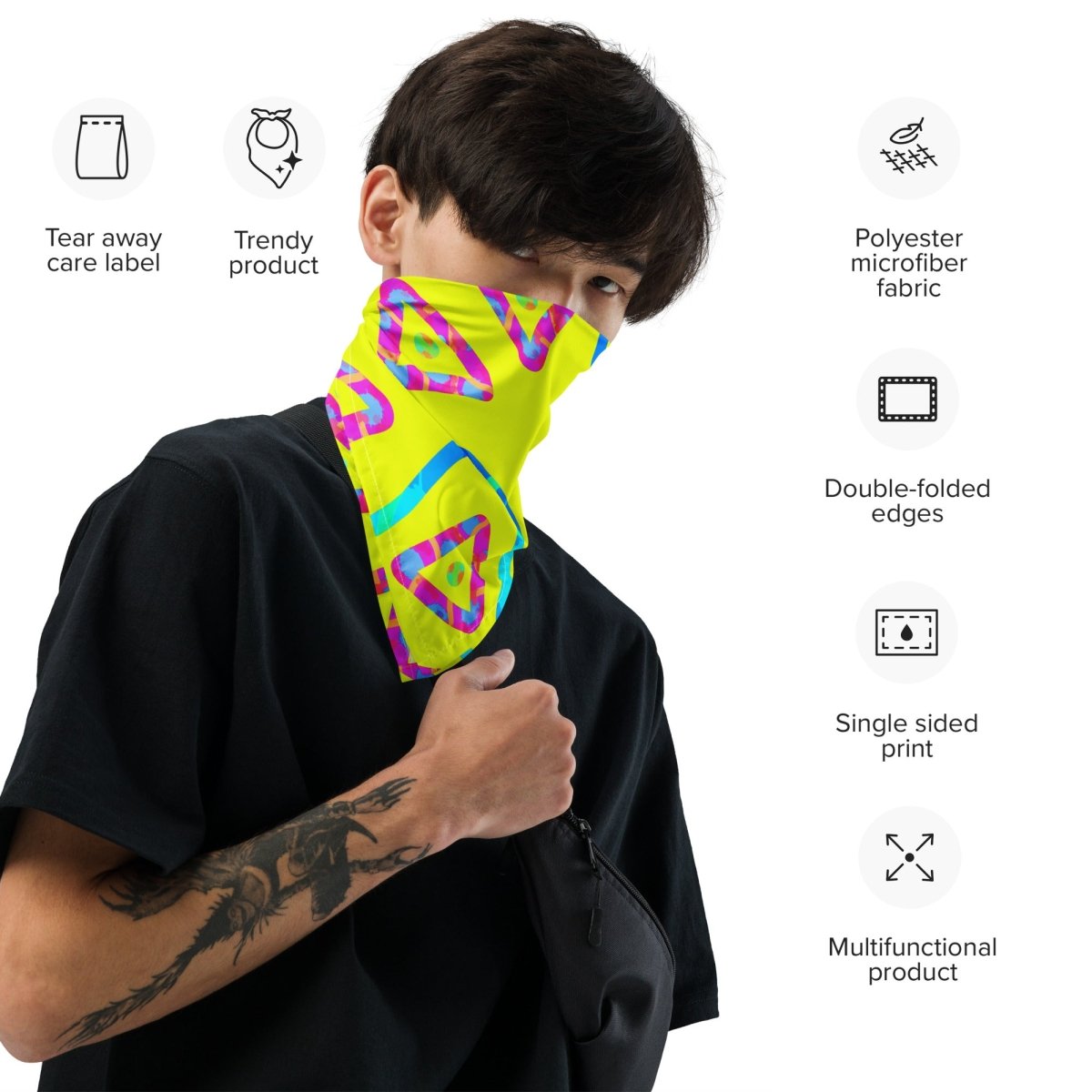 DWF - Urban Jump Yellow Bandana from Sky Brundall Concepts