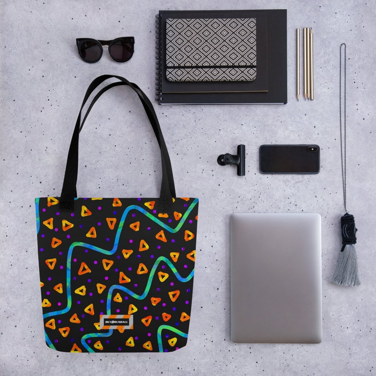 DWF Wild Energy Orange Tote Bag from Sky Brundall Concepts
